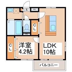 Sain　Kの物件間取画像